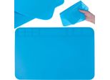 Rosfix Tappetino Per Saldatura In Silicone 300X200Mm – Resistente Al Calore Fino A 500°C, Antiscivolo, Esd, Organizer | Per Riparazioni Elettroniche