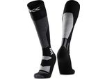 X-SOCKS Snowboard Discover Otc - Calze Da Snowboard Ad Alte Prestazioni Con Fascia O-Ring - Comfort, Supporto E Stabilità Ottimali Per Snowboard E Sport Invernali - Nero/Grigio Chiaro, 35-38