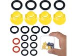 Rosfix Set Di Guarnizioni – Ricambio Per Idropulitrici KäRcher K2 – K7 | O-Ring, Durevoli, Resistenti Al Calore, Facili Da Installare