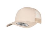 Flexfit 6506 | Cappello Retro Trucker A 5 Pannelli, Materiale Esterno In Twill Di Cotone - Colore: Khaki - Taglia: Unica