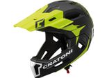 Cratoni Casco Mtb C-Maniac 2.0MX Nero/Lime Opaco