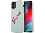 Guess Guhcp12Slsvsbf Iphone 12 Mini5,4 Niebieski Fuksja/Blue Fuschia Custodia Rigida In Silicone Vintage
