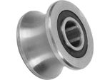 U22 U A Forma Di Rotondo Fondo Pista Scanalatura Puleggia Cuscinetto Scorrevole Rulli Cuscinetto 8 * 22.5 * 14.5Mm