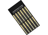 12Pcs Punte Per Motosega Affilatrice Diamantata Placcata Al Titanio Alta Durezza Lima Per Motosega Elettrica