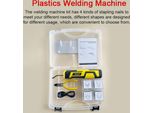Portable Handheld Plastics Welding Machine Car Panel Crack Repairs Kit Thermal Cutting Hot Stapler Plastics Repairing Tool Set Con 400PCS Graffatura Chiodi