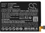 Techtek Batteria Compatibile Con [Emporia] Joy Lte, V228LTE_001, V288, V288I-Lte Sostituisce AK-V227(V2), Per AK-V228