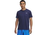 Under Armour Ua Launch Shortsleeve - Navy Lavato, GrößE:L