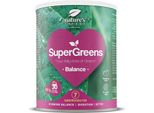 Balance Organic Supergreens - Miscela In Polvere Di Ashwagandha, Alghe Ed Erbe - Ricca Di Ferro E Magnesio - Nature's Finest - 150 G