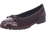 Gabor 74.100 Ballerine - Scarpe Basse Da Donna - Pantofole Marrone Elegante Nuovo