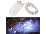 2M Led Filo Di Rame Bella Impermeabile Fai Da Te Stringa Luci Casa Cortile Festa Decorazione Bianco