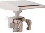 Cascata Rilassante Per Piscina Fuori Terra, Fontana Con Sfioratore Di Acqua, Attacco Staccabile In Pvc