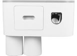 Portaspazzolino A Parete Con 2 Tazze Dispenser Automatico Per Dentifricio Organizzatore Multifunzionale Per La Conservazione Dello Spazzolino Da Denti Per Il Bagno