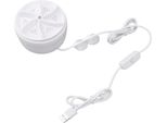 Mini Lavatrice Ad Ultrasuoni Portatile Usb A Turbina Per Vestiti, Calze E Biancheria Intima 5V 60W