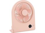 Ventilatore Da Tavolo Usb Display Digitale Vento Forte 3 Velocità Silenzioso Ventilatore Da Tavolo Portatile Per Casa Ufficio Scrivania Studente Dormitorio Rosa