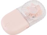 Ventilatore Portatile Pieghevole A 5 Velocità Del Vento A Basso Rumore Ventilatore Portatile Multifunzionale Per Viaggi E Campeggio All'aperto Rosa