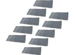 10Pcs Sacchi Di Sabbia Di Inondazione Professionale Vuota Pioggia Prova Inondazioni Sacchi Di Sabbia Di Controllo Per Casa Porta Garage Cantina Grigio