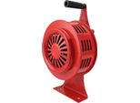 Sirena A Manovella, 125 Db Di Potenza, Volume Regolabile, Impermeabile, In Lega Di Alluminio, Azionata Manualmente, Allarme Per Emergenze, Rosso