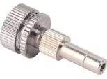 Ugello Mister 6 Mm Connettore Rapido Ventaglio In Ottone A Forma Di Bassa Pressione Atomizzatore Nebulizzazione Ugello Per Sistema Di Raffreddamento