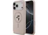 Custodia Karl Lagerfeld Silicone Karl&Choupette Anello Magsafe Do Iphone 17 Pro Max - RóżOweye