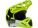 Casco Da Motocross Fox V1 Shield, Gelb, Xl (61/62)