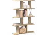 Maison Exclusive - Scaffale A Cubi 12 Scomparti Rovere Sonoma Materiale Ligneo