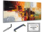 Monica Mirafiori I 100% Dipinto A Mano I Quadro "Passione"" 120X60Cm | Quadro Dipinto A Mano | Quadro Acrilico | Quadro Acrilico Molto Grande I Quadri D'arte Moderna I Quadri D'arte"