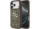 Custodia Guess 4G Con Grande Logo Per Iphone 17 Pro - Marrone