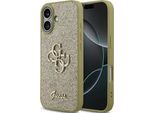 Etui Guess Fisso Glitter Grande 4G Na Iphone 17 - ZłOte