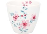 Greengate Latte Cup Alasie Tazza Da Caffè Bianca Con Motivo Floreale 300 Ml