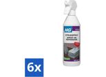 Hg – Lavanderia – Spray Per Stirare – Adatto Anche Alla Seta – 500 Ml - Confezione Risparmio - 6 Pezzi