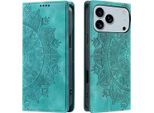 Custodia Per Apple Iphone 17 Pro Max Custodia Del Telefono Cellulare Flip Case Cover Borsa Mandala