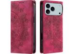 Custodia Per Apple Iphone 17 Pro Max Custodia Del Telefono Cellulare Flip Case Cover Borsa Mandala