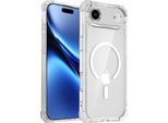 Custodia Magnetica Per Iphone 17 Air Compatibile Con Magsafe, Antiurto, Protezione Militare Custodia Trasparente Clear