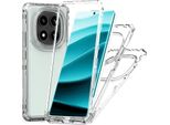 Custodia Trasparente Per Xiaomi Redmi Note 14 Pro 5G, Custodia Ibrida Antiurto In Tpu E Pc Trasparente