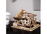 Puzzle 3D In Legno Con Pista Di Marmo, 254 Pezzi, Kit Meccanico Per Pista Di Marmo, Modello Fai Da Te, Regalo Per Bambini, Adolescenti E Adulti