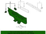 Volvo XC60 Ii Coperchio Del Bagagliaio Oe 31426892
