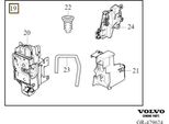 Volvo S90 V90 Ii Serratura Porta Posteriore Destra Cpl Oe 32310925