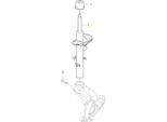 Volvo XC40 C40 Ammortizzatore Anteriore Sinistro Oe 32346137