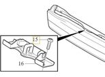 Volvo S60 V70 XC70 S80 Bullone Di Blocco Portellone Posterioreoe 986366