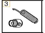 Volvo C30 S40 V50 V40 Molla Pedale Frizione Oe 31280350