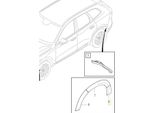 Volvo XC60 Ii Rivestimento Parafango Posteriore Passaruota Sinistro 40003478