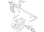 Volvo XC90 XC60 S80 V70 S60 V60 Boccola Asse Destro Oe