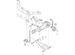 Volvo V70 V60CC S60CC XC70 Bilancino Posteriore Originale Oe 31262931