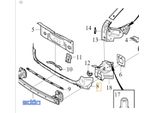 Volvo XC40 C40 Cinghia Di Rinforzo Posteriore Oe 31698225