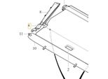 Volvo XC60 Ii Porta Tenda A Rullo Vano Bagagli Destro Lilla 32239165