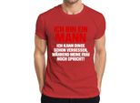 Sono Un Uomo Che Dimentica Quando La Moglie Parla Regalo Divertente Marito Uomini T-Shirt, Rosso, L