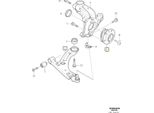 Volvo XC40 Set Di Cuscinetti Per Mozzo Ruota Anteriore 32329656 Oe