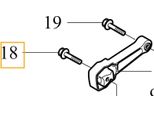 Volvo S80 V70 XC70 Bullone Supporto Motore 988871