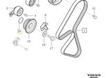 Volvo S60 V60 S80 V70 Guarnizione Albero 1.6D 32140049 Oe