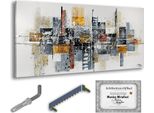 Monica Mirafiori I 100% Dipinto A Mano I Quadro "Segreto"" 120X60Cm | Quadro Dipinto A Mano | Quadro Acrilico | Quadro Acrilico Molto Grande I Quadri D'arte Moderna I Quadri D'arte"